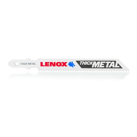 Lenox Lenox 3-5/8 in. Bi-Metal T-Shank Thick Metal Jig Saw Blade 14 TPI 3 pk 1991559